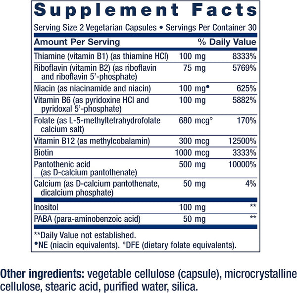 BioActive Complete B Complex - Life Extension