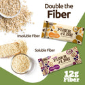 Fiber dLish - Chocolate Brownie - 16 bars NuGo Nutrition