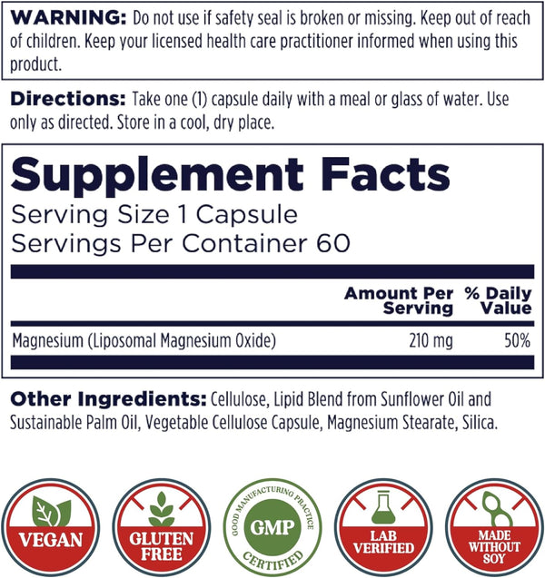 Liposomal Mag Oxide-CP by Kal