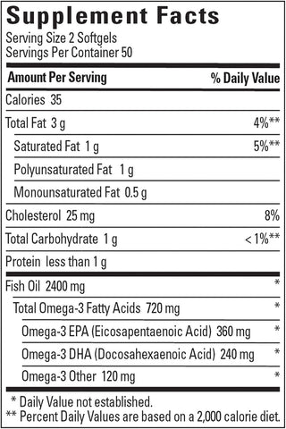 Omega 3  120ct 1000mg by Kal