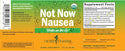 Herbs on the Go: Not Now Nausea - Herb Pharm