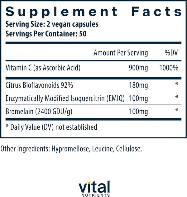 Aller-C 100 caps - Vital Nutrients