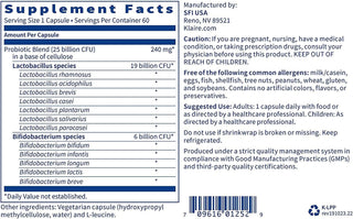 LactoPrime Plus - 60 Caps Klaire Labs