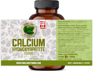 Calcium Hydroxyapatite 120ct 250mg gelcap by Solaray