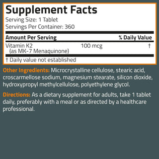 K2  30ct 100mcg by Kal