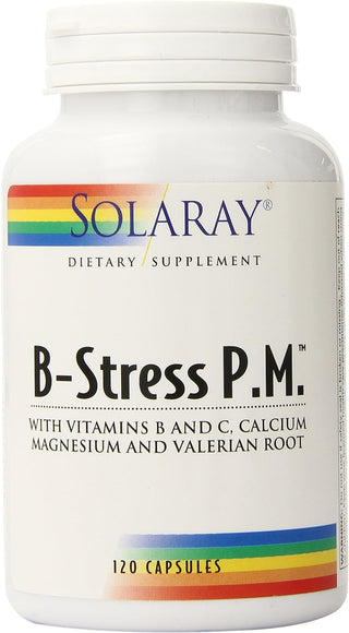 B-Stress PM™ TR-Vit B & C w Calcium, Magnesium & Valerian Root 120ct  gelcap