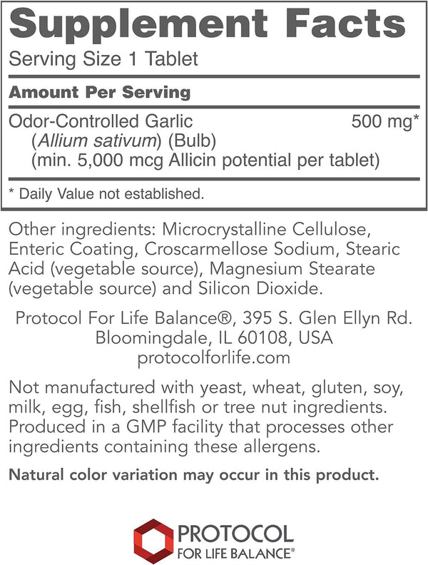 Garlic 5000 (Protocol for Life Balance)