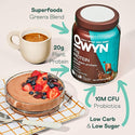 OWYN 20g Dark Chocolate Plant Protein Powder - 1.1 LB