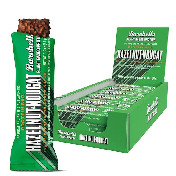 Barebells Protein Bar - Vegan Hazelnut (12 Bars)