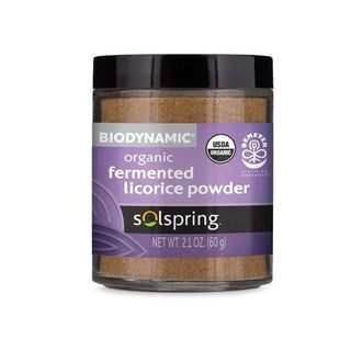 Solspring® Fermented Licorice Powder Biodynamic® Organic 2.10oz by Dr. Mercola