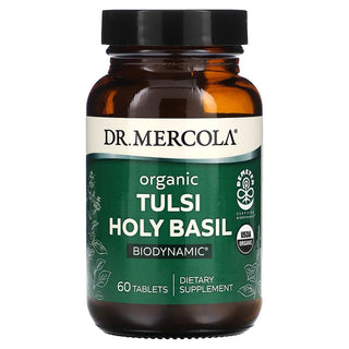 Biodynamic Organic Tulsi Holy Basil 60 Tablets by Dr. Mercola