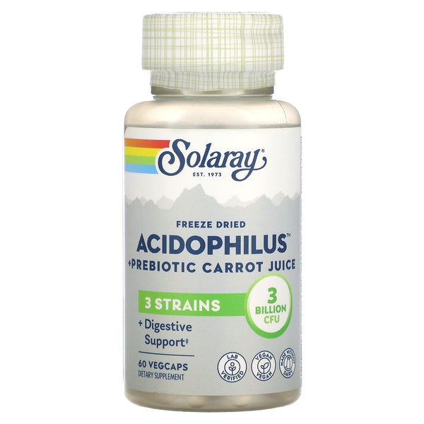 Acidophilus™ FD- +Prebiotic Carrot Juice 30ct 3bil veg cap