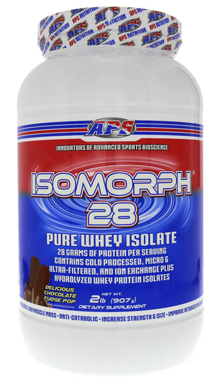 Isomorph 28 2.0 lb Chocolate Fudge Pop by APS Nutrition