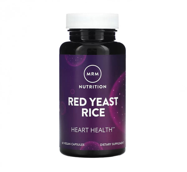 Red Yeast Rice - 60 Vegan Capsules (MRM Nutrition)