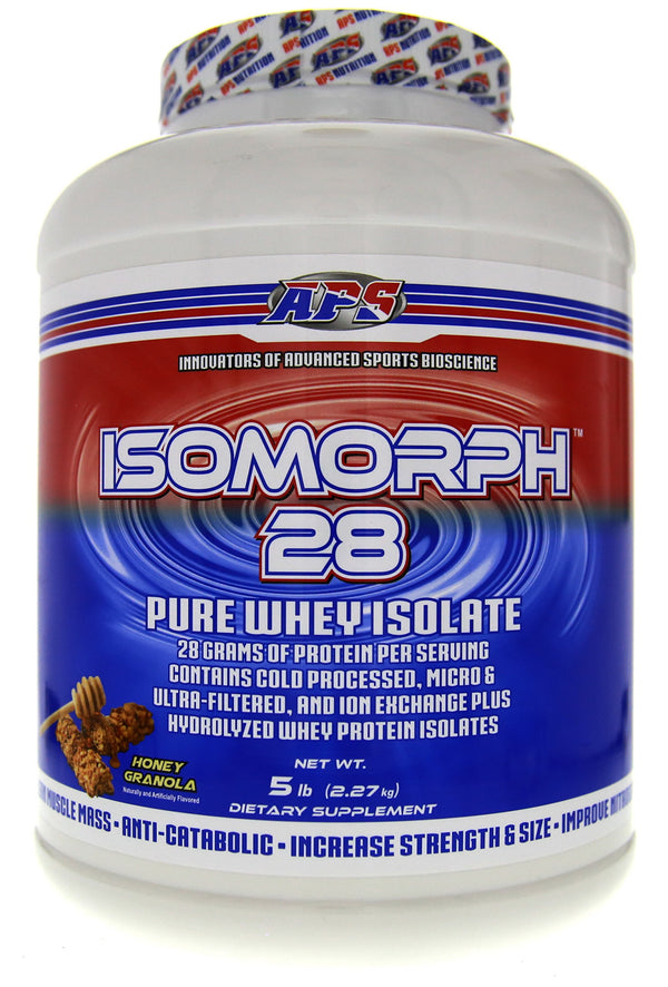 Isomorph 28 5.0 lb Honey Granola by APS Nutrition