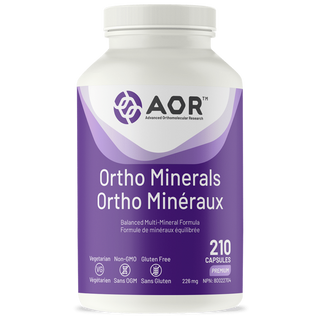 Ortho Minerals - 210 Vegetarian Capsules (AOR)