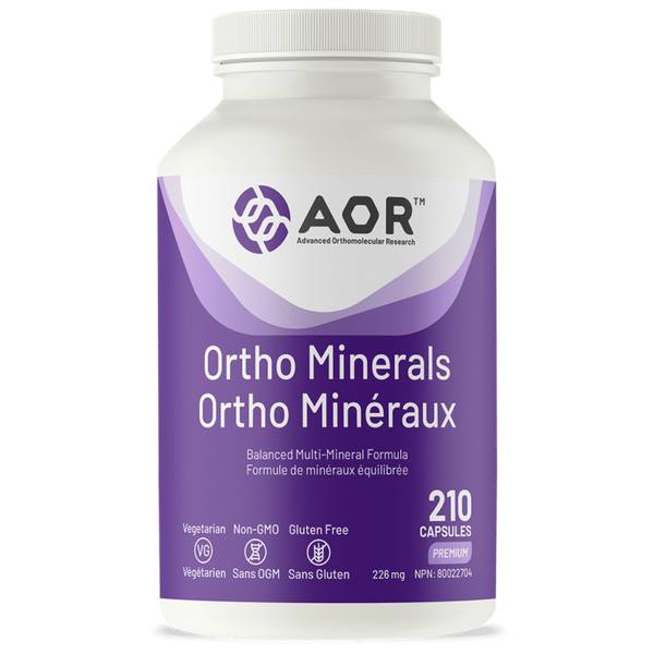 Ortho Minerals - 210 Vegetarian Capsules (AOR)