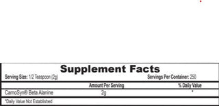 Beta-Alanine 500g - by APS Nutrition