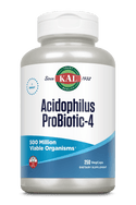 Acidophilus Probiotic-4 VegCaps 100ct by KAL