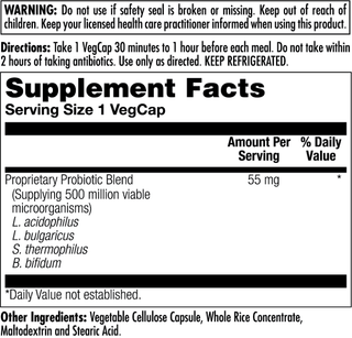 Acidophilus Probiotic-4 VegCaps 100ct by KAL