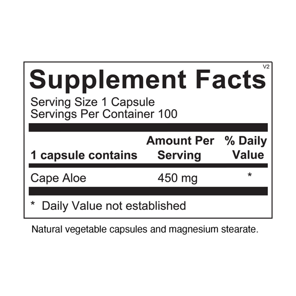 Aloe 450 - 100 Capsules (Inwell Biosciences) NP