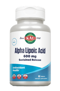 Alpha Lipoic Acid Sustained Release Tablets 600mg 60ct by KAL