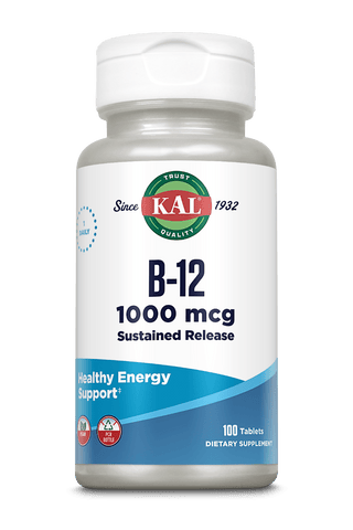 B-12 Sustained Release Tablets 1000 mcg 100ct by KAL