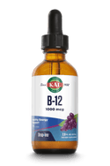 B-12 Liquid DropIns 1000 mcg 2oz by KAL