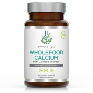 Wholefood Calcium - 60 Vegan Capsules (Cytoplan)