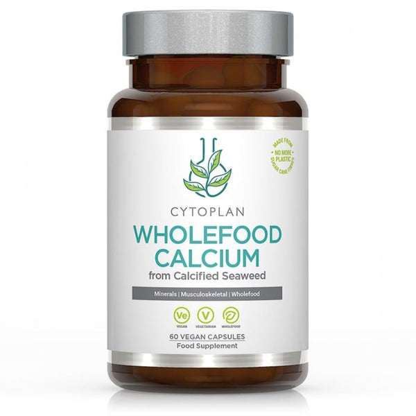 Wholefood Calcium - 60 Vegan Capsules (Cytoplan)