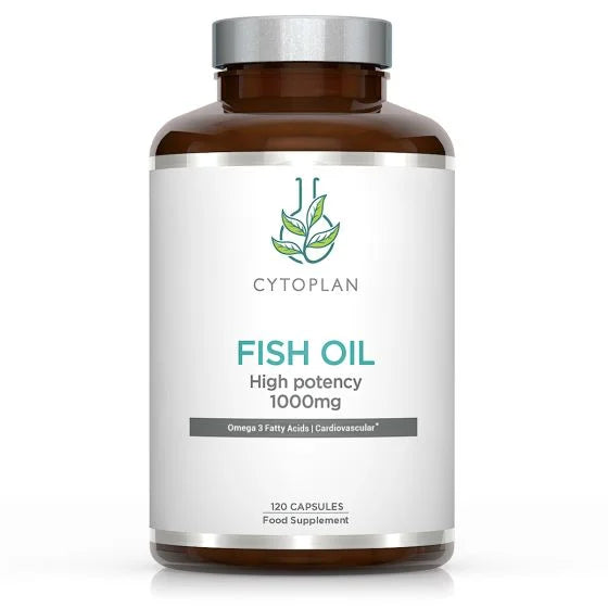 Fish Oil  1,000mg - 60 Capsules (Cytoplan)