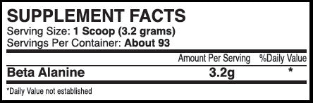 Beta Alanine 3000 300g -  by Iforce Nutrition