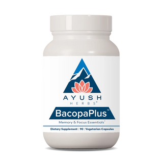 Bacopa Plus - 90 Vegetarian Capsules (Ayush Herbs)