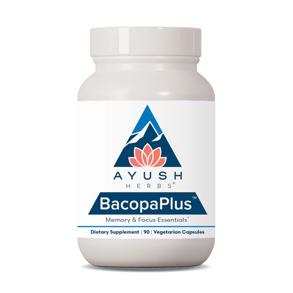 Bacopa Plus - 90 Vegetarian Capsules (Ayush Herbs)