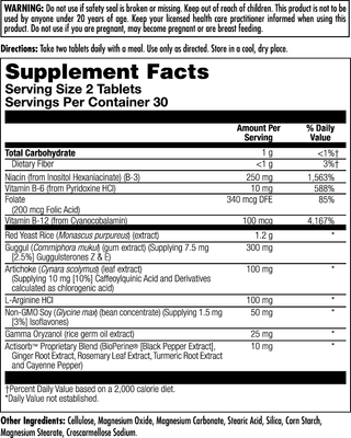 Beyond Red Yeast Rice Clinical Lifestyles Tablets 60ct by KAL