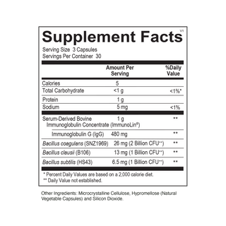 BioSpore IG- 90 Capsules (Inwell Biosciences)