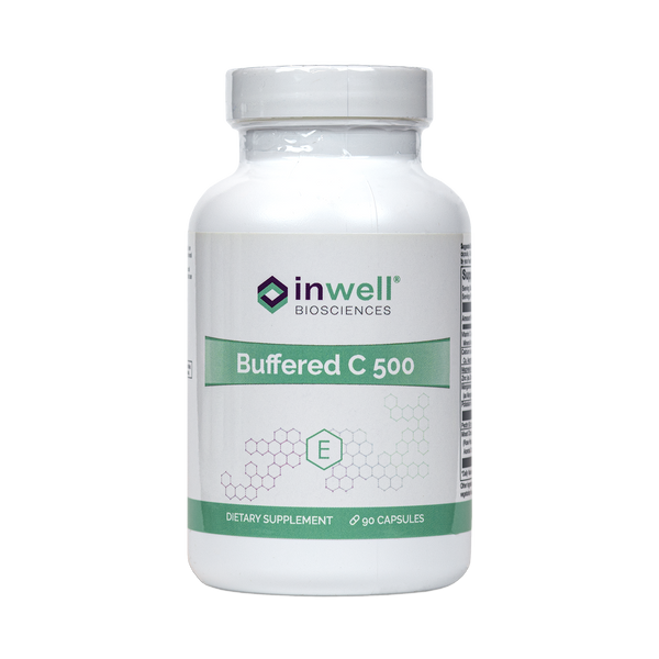 Buffered Vitamin C 500mg - 90 Capsules (Inwell Biosciences)