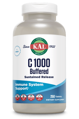 C 1000 Buffered Sustained Release Tablets 100ct by KAL