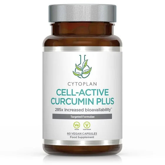 Cell-Active Curcumin Plus - 60 Veg Caps (Cytoplan)