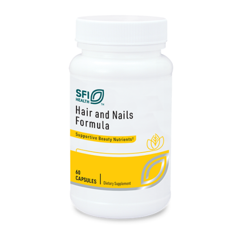 Hair and Nails Formula - 60 Vegetarian Capsules (Klaire Labs)