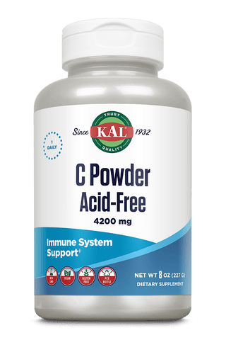 C Powder Acid-Free 4,200 mg 8oz by KAL