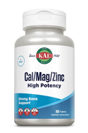 Cal/Mag/Zinc High Potency Tablets 100ct by KAL