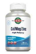 Cal/Mag/Zinc High Potency Tablets 100ct by KAL