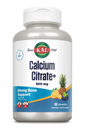 Calcium Citrate+ Chewables 500 mg 60ct by KAL