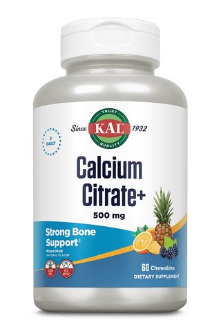 Calcium Citrate+ Chewables 500 mg 60ct by KAL