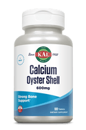 Calcium Oyster Shell Tablets 600 mg 100ct by KAL