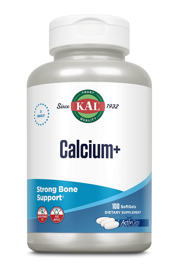 Calcium+ ActivGels Softgels 1000 mg 100ct by KAL