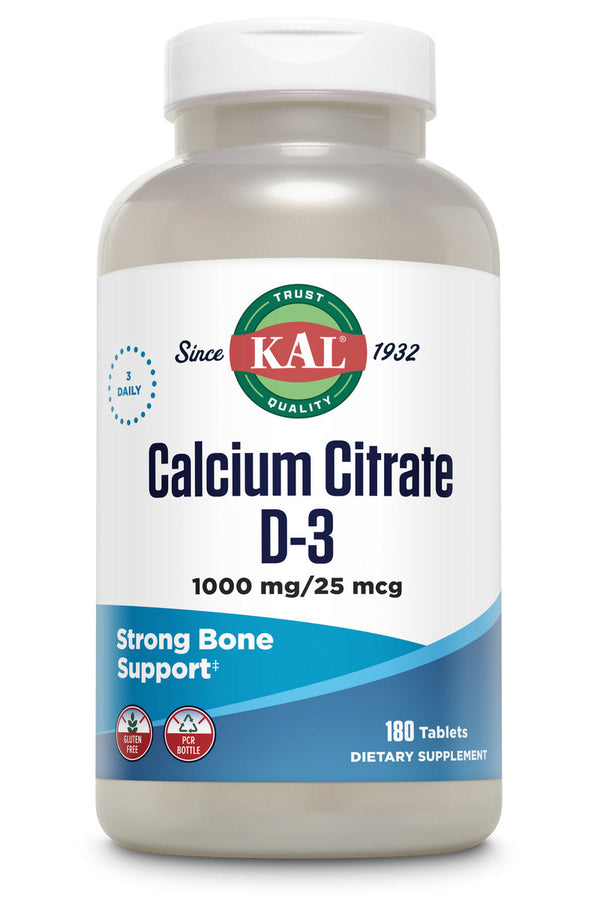 Calcium Citrate D-3 Tablets 90ct by KAL