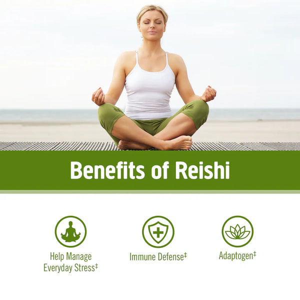 Reishi Mushroom Superfood Capsule - Om Organic Mushroom Nutrition