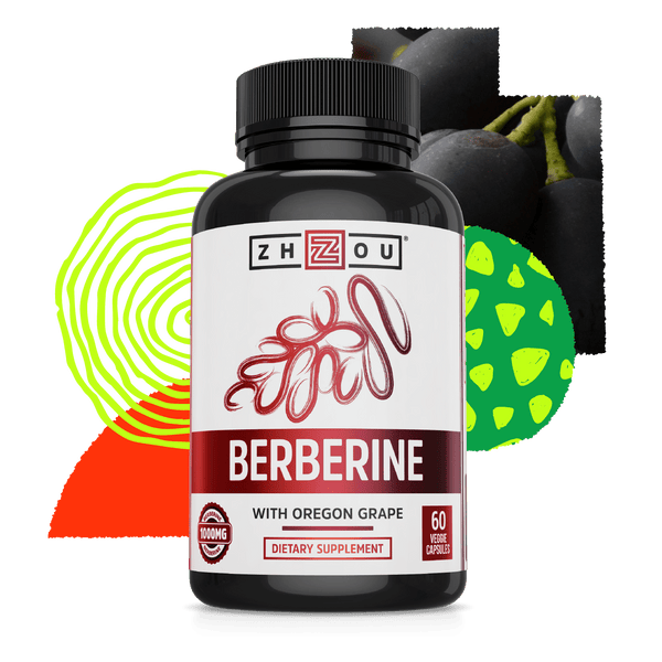 Berberine with Oregon Grape by Zhou Nutrition